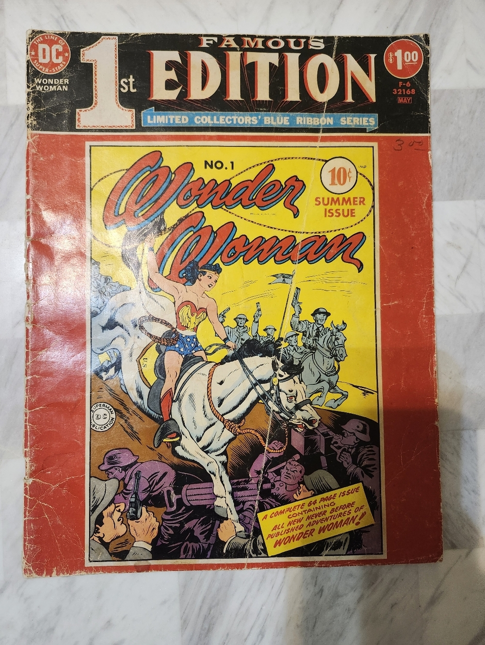 1 St Edition DC Wonder Woman Comic Book